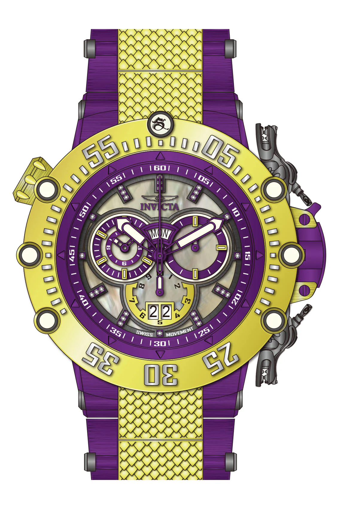 Parts for Invicta Subaqua Men None 39952 - Image 2