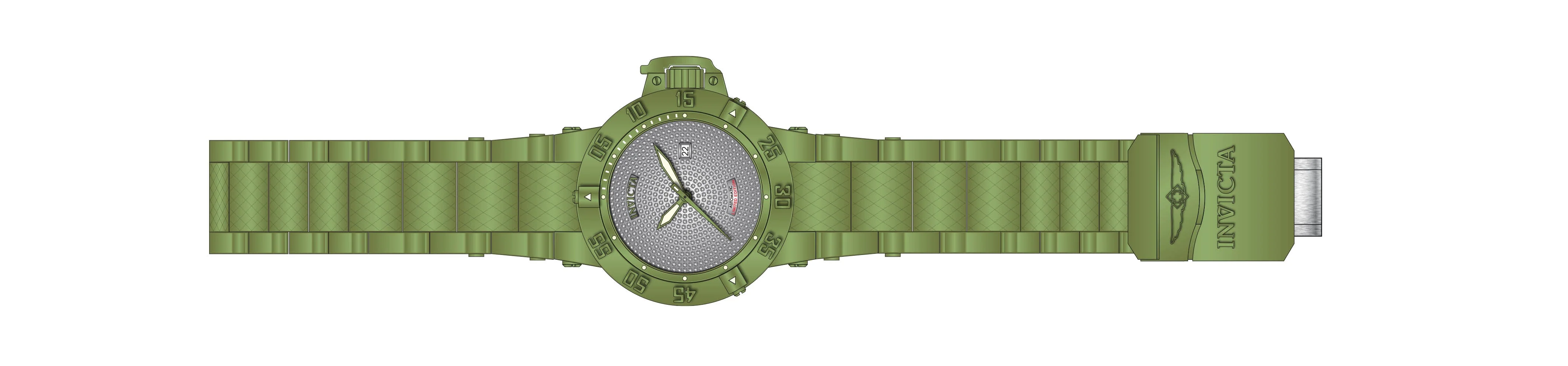 Parts for Invicta Subaqua Noma III Men 34330