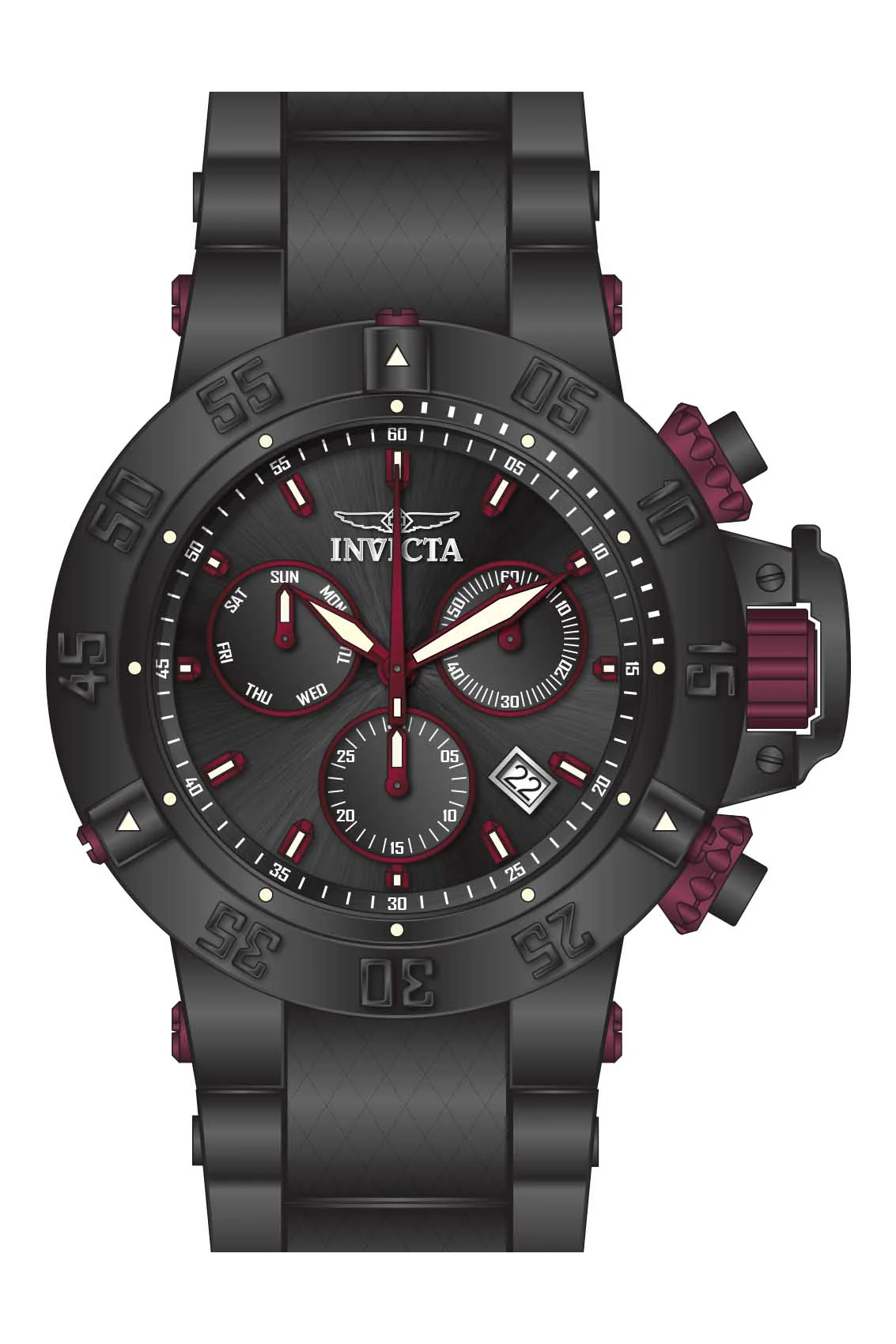 Parts for Invicta Subaqua Noma III Men Black Label 40451 - Image 2