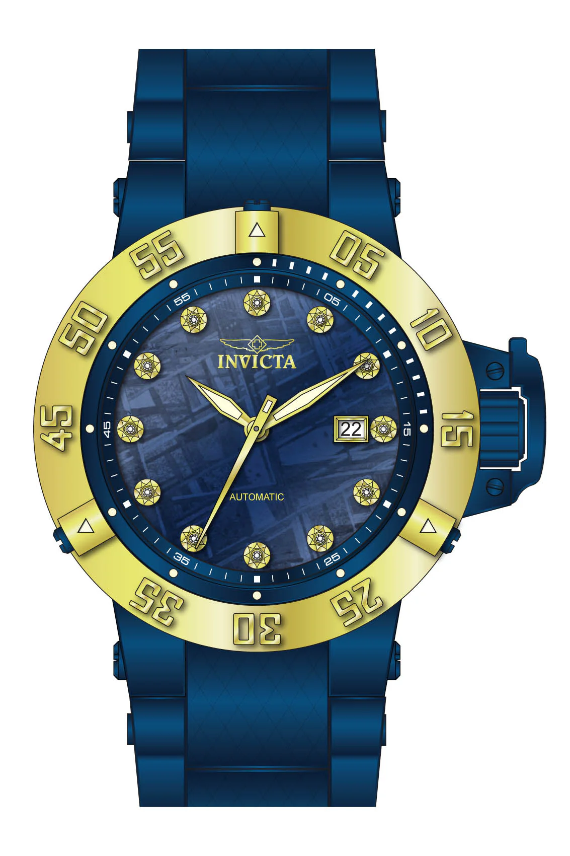 Parts for Invicta Subaqua Noma III Men Blue Label 35621 - Image 2
