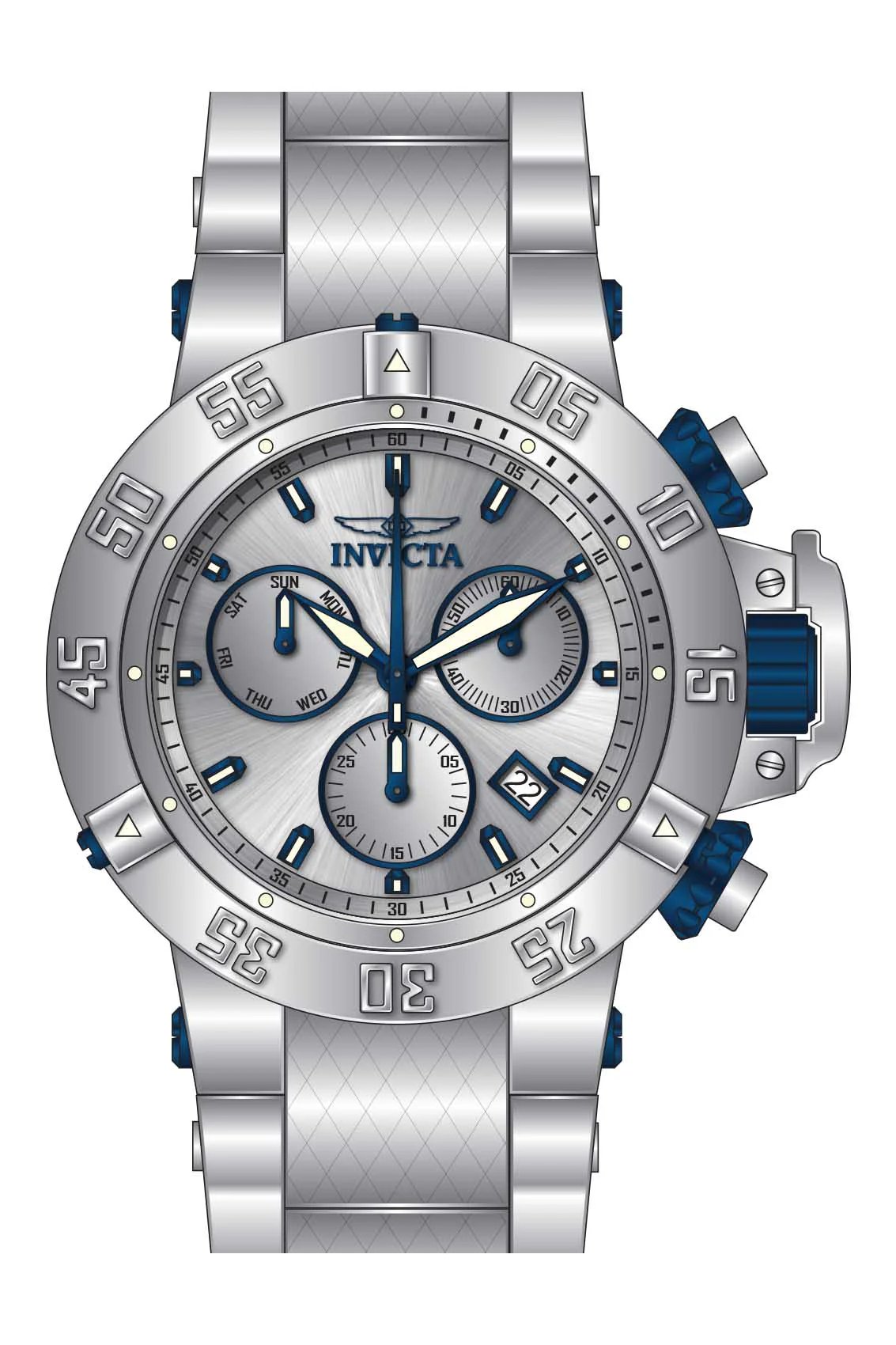Parts for Invicta Subaqua Noma III Men Platinum Label 40452 - Image 2