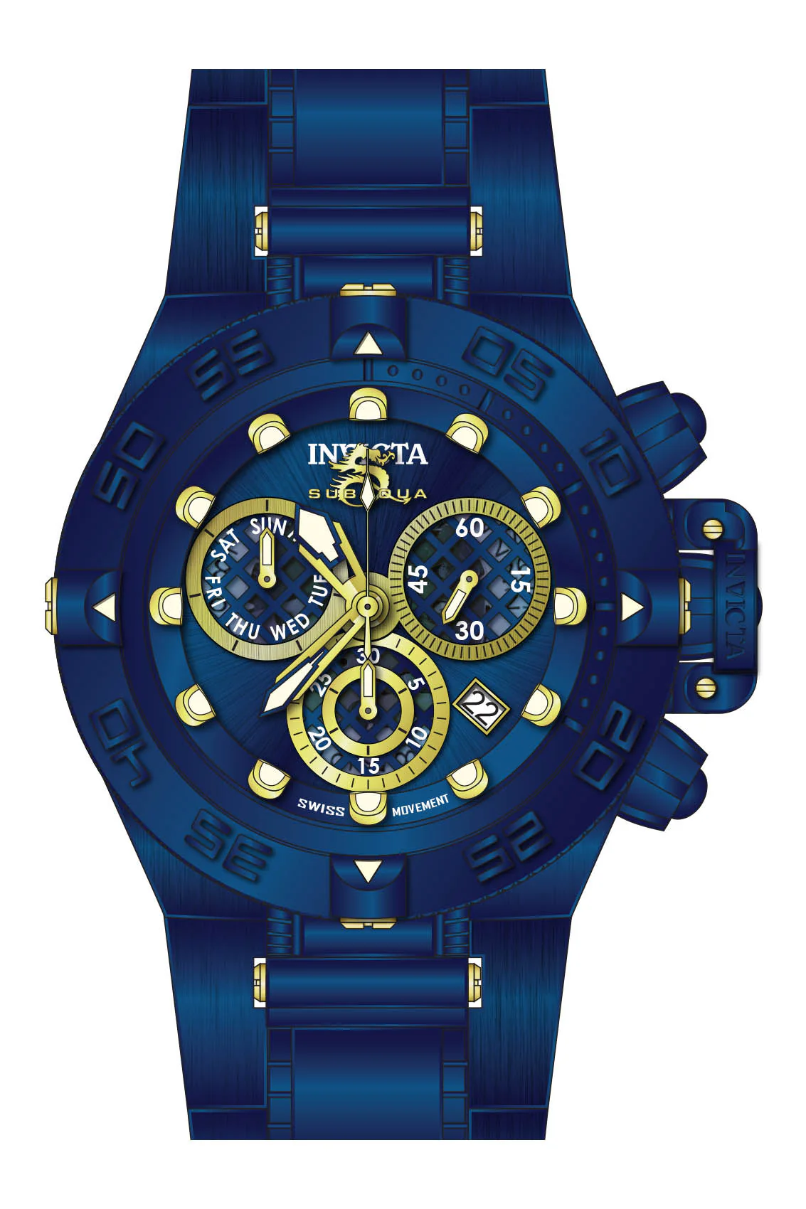 Parts for Invicta Subaqua Noma IV Men Blue Label 34302 - Image 2