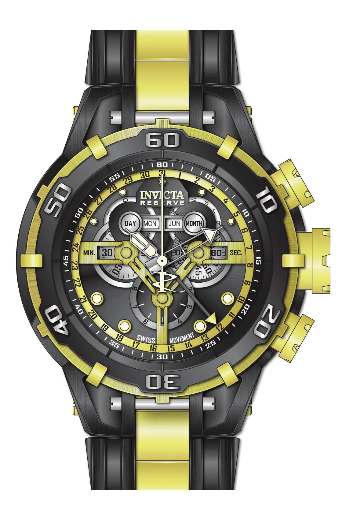 Parts for Invicta Subaqua Ocean Warrior Men 35624 - Image 2