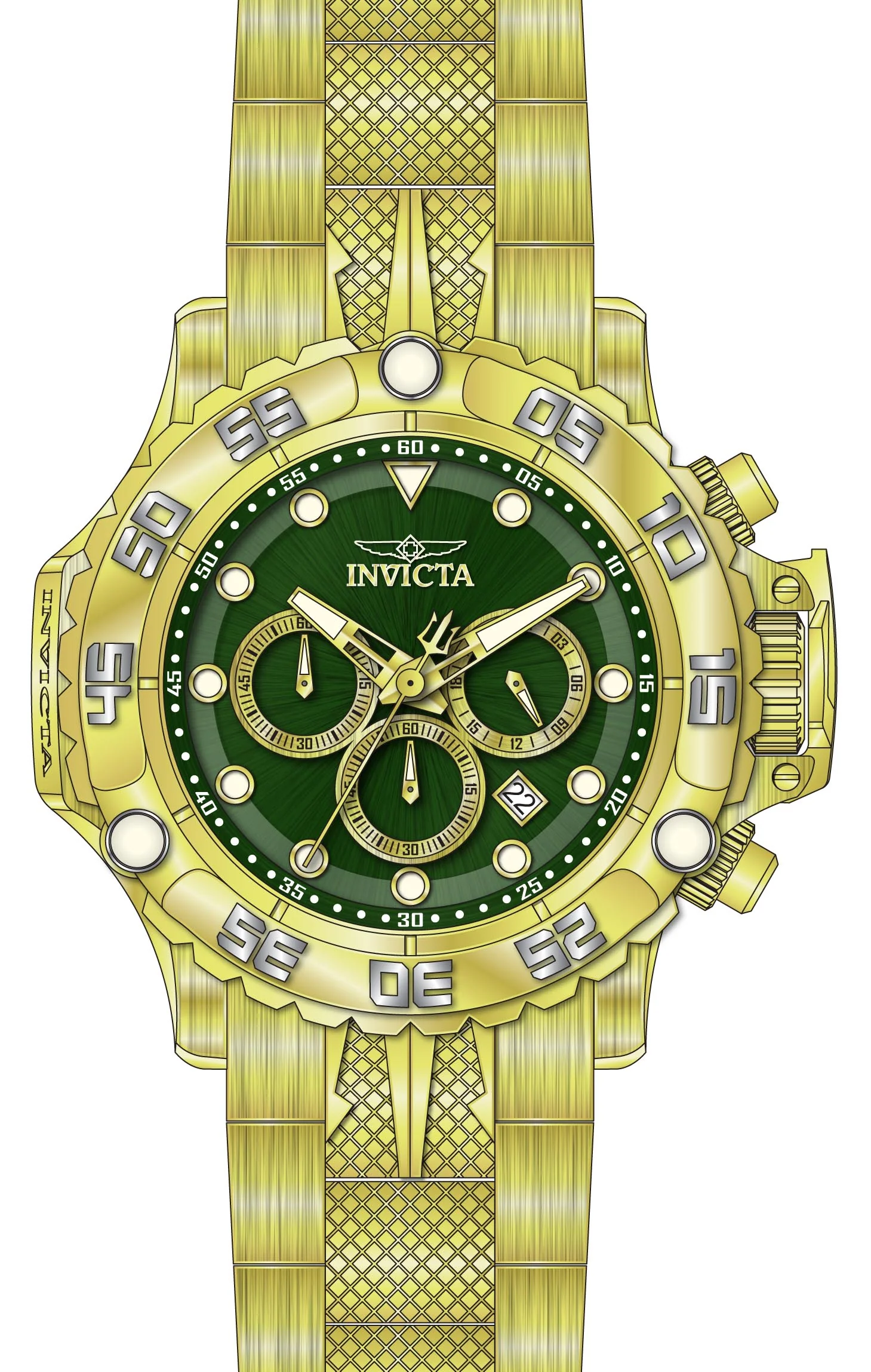 Parts For Invicta Subaqua Poseidon Men 47185