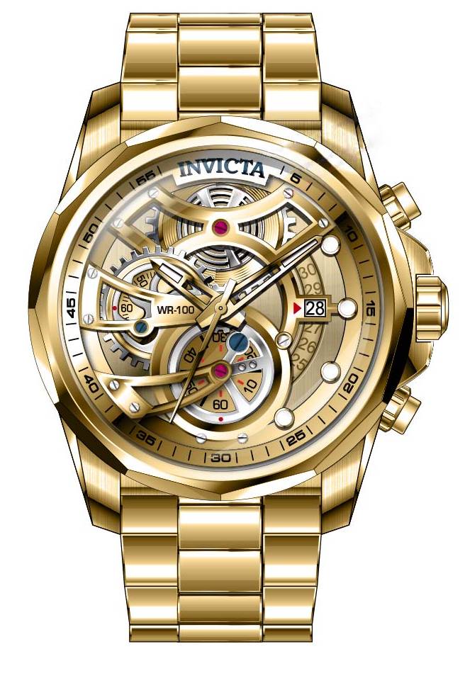Parts For Invicta Vintage Men 44909