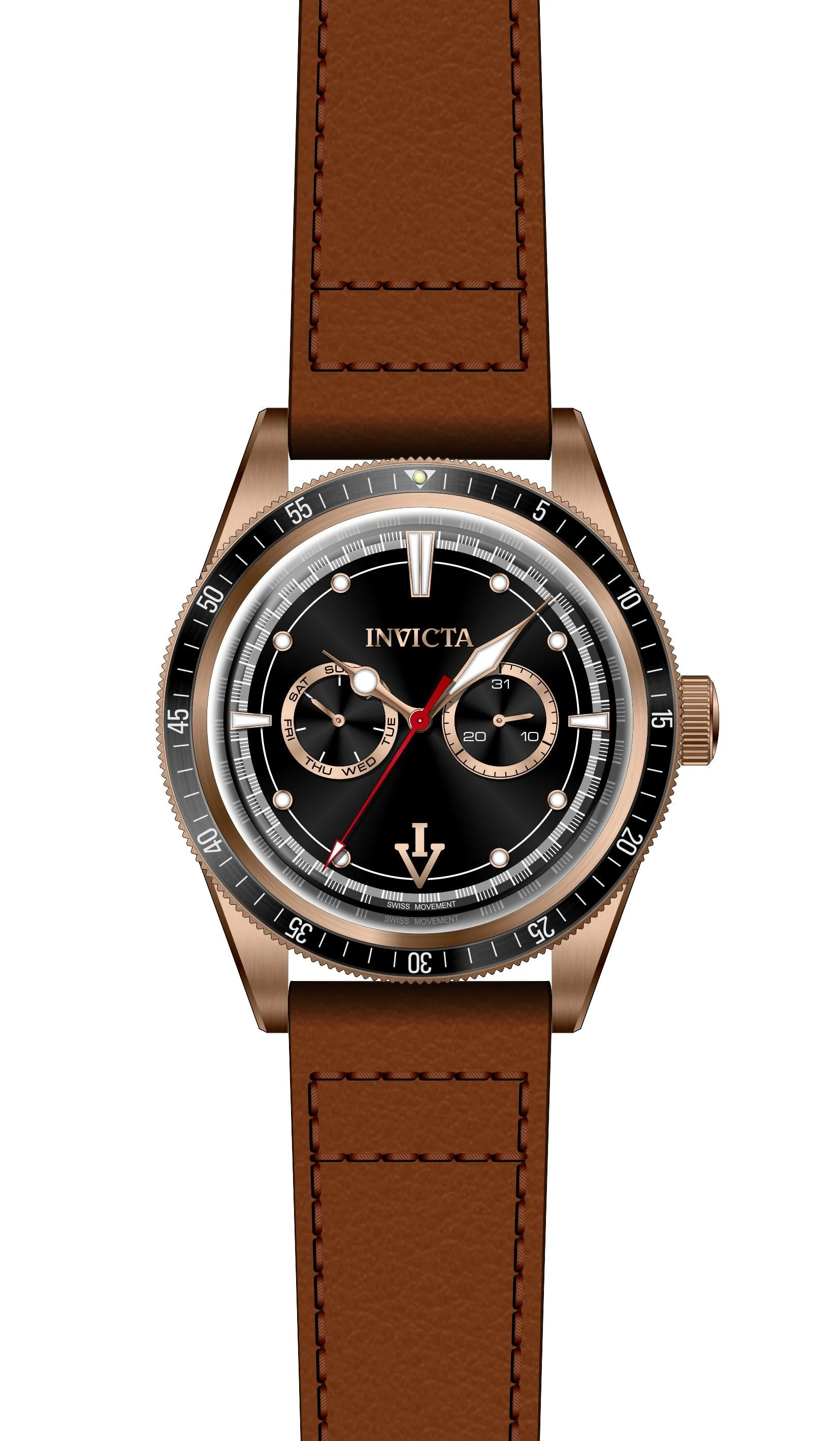 Parts for Invicta Vintage Zager Exclusive Men 33531 - Image 2
