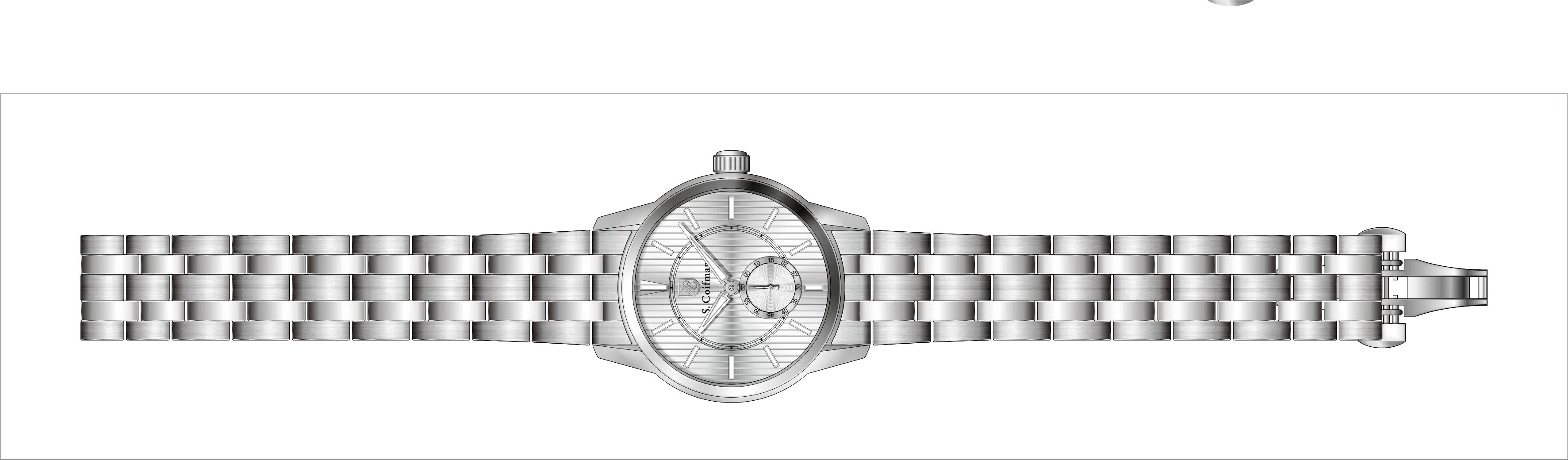Parts for S. Coifman Men's Bracelet Men SC0508