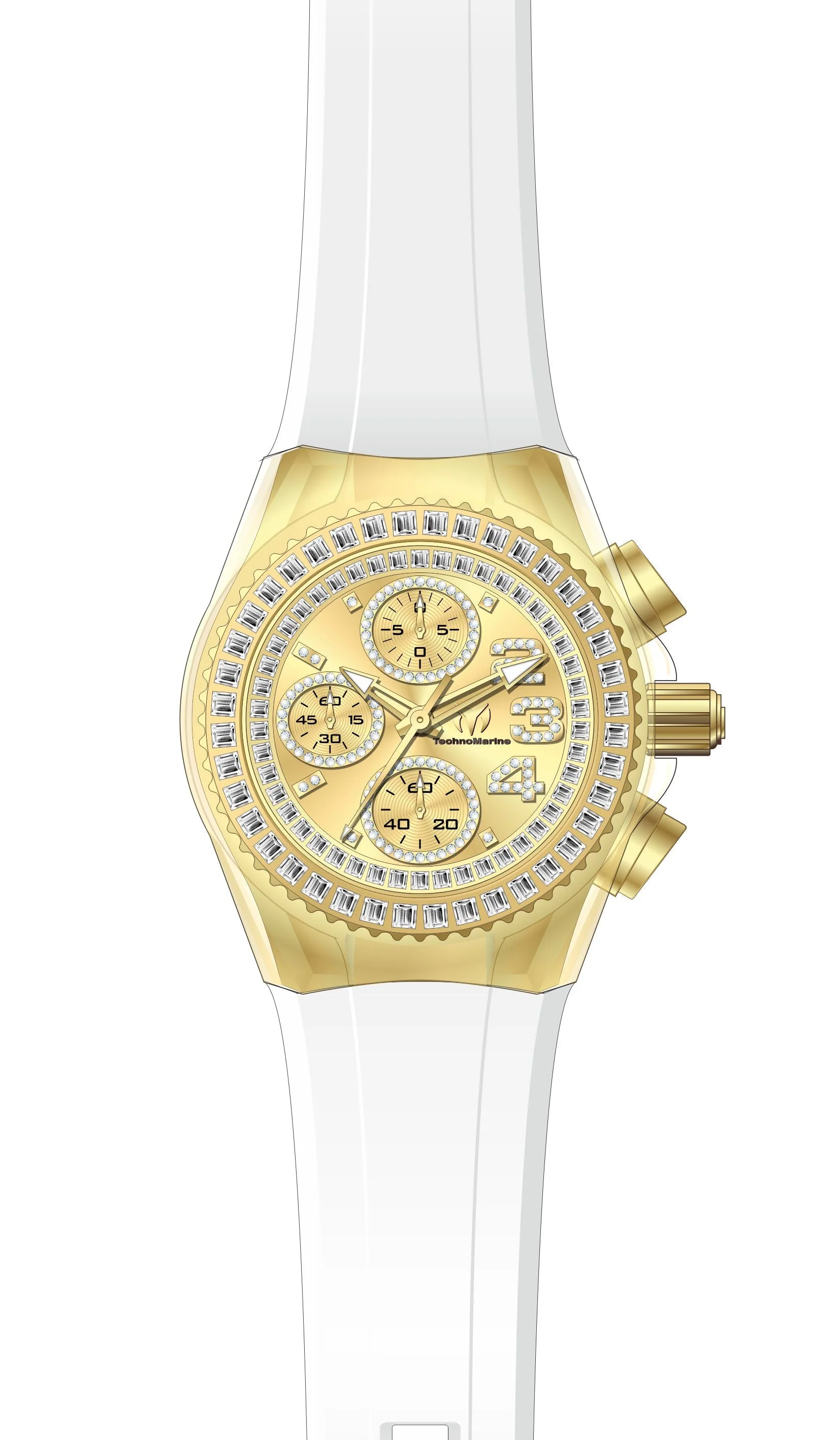 Parts for Technomarine Cruise Glitz TM-121045