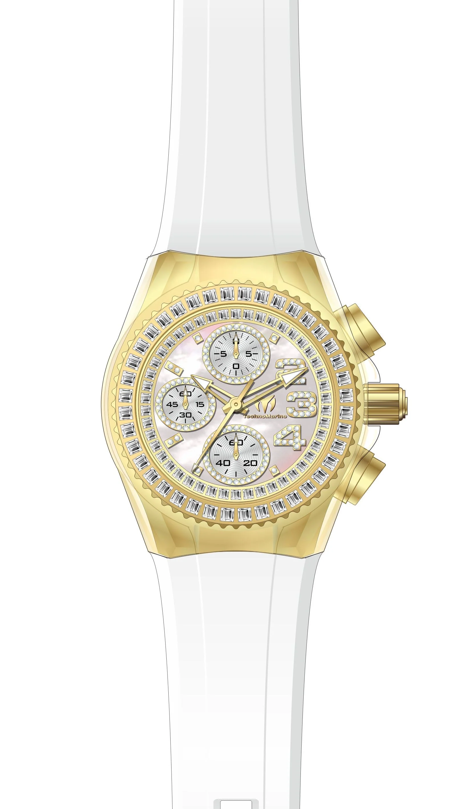 Parts for Technomarine Cruise Glitz TM-121061
